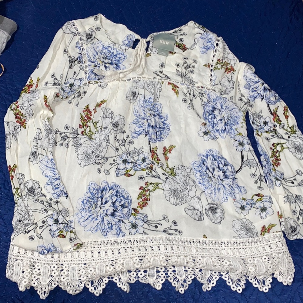 White and blue
